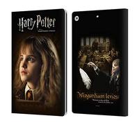 Head Case Designs sous Licence Officielle Harry Potter Hermione Granger Sorcerer's Stone II Étui Portefeuille en Cuir Compatible avec Apple iPad 10.2 2019/2020/2021