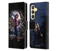 Head Case Designs sous Licence Officielle Harry Potter Hermione Poster Prisoner of Azkaban IV Étui Portefeuille en Cuir Compatible avec Samsung Galaxy S24 5G