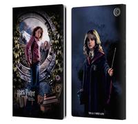 Head Case Designs sous Licence Officielle Harry Potter Hermione Poster Prisoner of Azkaban IV Étui Portefeuille en Cuir Compatible avec Amazon Fire Max 11 2023