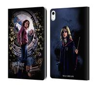 Head Case Designs sous Licence Officielle Harry Potter Hermione Poster Prisoner of Azkaban IV Étui Portefeuille en Cuir Compatible avec Apple iPad 10.9 2022/2025