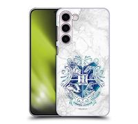 Head Case Designs sous Licence Officielle Harry Potter Hogwarts Aguamenti Deathly Hallows IX Coque Dure pour l'arrière Compatible avec Samsung Galaxy S23+ 5G
