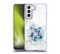 Head Case Designs sous Licence Officielle Harry Potter Hogwarts Aguamenti Deathly Hallows IX Coque en Gel Doux Compatible avec Samsung Galaxy S21 5G