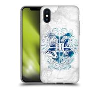 Head Case Designs sous Licence Officielle Harry Potter Hogwarts Aguamenti Deathly Hallows IX Coque en Gel Doux Compatible avec Apple iPhone X/iPhone XS