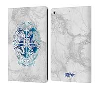 Head Case Designs sous Licence Officielle Harry Potter Hogwarts Aguamenti Deathly Hallows IX Étui Portefeuille en Cuir Compatible avec Apple iPad 10.2 2019/2020/2021