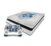 Head Case Designs sous Licence Officielle Harry Potter Hogwarts Aguamenti Graphiques Vinyle Autocollant De Jeu Peau Compatible avec Sony PlayStation 4 PS4 Slim Console and DualShock 4 Controller