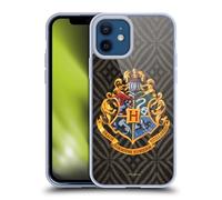 Head Case Designs sous Licence Officielle Harry Potter Hogwarts Crête Prisoner of Azkaban I Coque en Gel [Qualité Militaire] Compatible avec Apple iPhone 12 / iPhone 12 Pro Et Compatible avec MagSafe