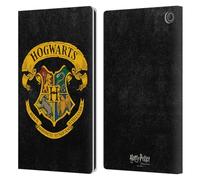 Head Case Designs sous Licence Officielle Harry Potter Hogwarts Crête Sorcerer's Stone I Étui Portefeuille en Cuir Compatible avec Amazon Fire Max 11 2023