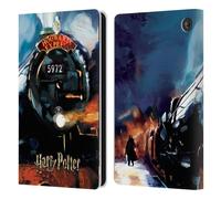 Head Case Designs sous Licence Officielle Harry Potter Hogwarts Express Prisoner of Azkaban II Étui Portefeuille en Cuir Compatible avec Amazon Fire 7 2022