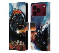 Head Case Designs sous Licence Officielle Harry Potter Hogwarts Express Prisoner of Azkaban II Étui Portefeuille en Cuir Compatible avec Apple iPhone 18 Pro Max