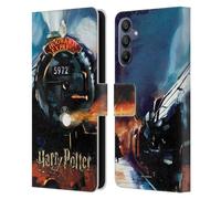 Head Case Designs sous Licence Officielle Harry Potter Hogwarts Express Prisoner of Azkaban II Étui Portefeuille en Cuir Compatible avec Samsung Galaxy A15