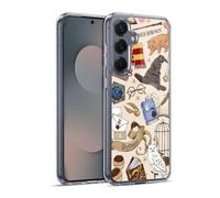 Head Case Designs sous Licence Officielle Harry Potter Hogwarts Modèle Deathly Hallows XXXVII Coque en Gel [Qualité Militaire] Compatible avec Samsung Galaxy S25+ Et Compatible avec MagSafe