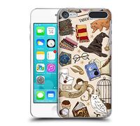 Head Case Designs sous Licence Officielle Harry Potter Hogwarts Modèle Deathly Hallows XXXVII Coque Dure pour l'arrière Compatible avec Apple iPod Touch 5G 5th Gen