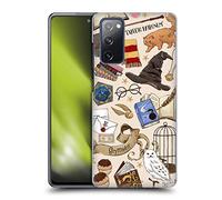 Head Case Designs sous Licence Officielle Harry Potter Hogwarts Modèle Deathly Hallows XXXVII Coque Dure pour l'arrière Compatible avec Samsung Galaxy S20 FE / 5G