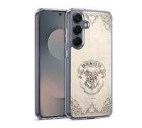 Head Case Designs sous Licence Officielle Harry Potter Hogwarts Parchemin Sorcerer's Stone I Coque en Gel [Qualité Militaire] Compatible avec Samsung Galaxy S25 Et Compatible avec MagSafe