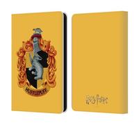 Head Case Designs sous Licence Officielle Harry Potter Hufflepuff Crête Chamber of Secrets I Étui Portefeuille en Cuir Compatible avec Amazon Kindle 11th Gen 6in 2022