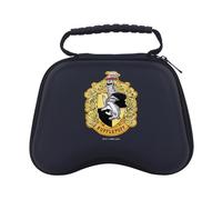 Head Case Designs Sous Licence Officielle Harry Potter Hufflepuff Insignes Et Personnages Étui De Transport Rigide De Voyage compatible avec PS5 DualSense & Xbox Controller