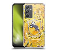 Head Case Designs sous Licence Officielle Harry Potter Hufflepuff Motif Deathly Hallows XIII Coque Dure pour l'arrière Compatible avec Samsung Galaxy A54 5G