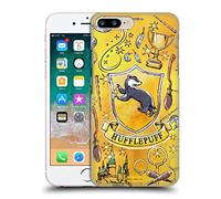 Head Case Designs sous Licence Officielle Harry Potter Hufflepuff Motif Deathly Hallows XIII Coque Dure pour l'arrière Compatible avec Apple iPhone 7 Plus/iPhone 8 Plus