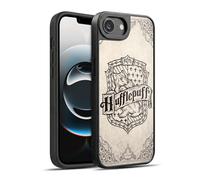 Head Case Designs sous Licence Officielle Harry Potter Hufflepuff Parchemin Sorcerer's Stone I Coque en Gel renforcée [Protection de Qualité Militaire] Compatible avec Apple iPhone 16e / iPhone 17e