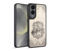 Head Case Designs sous Licence Officielle Harry Potter Hufflepuff Parchemin Sorcerer's Stone I Coque en Gel renforcée [Protection de Qualité Militaire] Compatible avec Samsung Galaxy S25 Edge