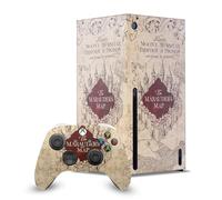 Head Case Designs Sous Licence Officielle Harry Potter La Carte Du Maraudeur Graphiques Enveloppement De Console De Jeu Et Skins Pour Manette De Jeu Ensemble compatible avec Xbox Series X