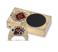 Head Case Designs sous Licence Officielle Harry Potter La Carte du Maraudeur Graphiques Vinyle Autocollant De Jeu Peau Autocollant Compatible avec Xbox Series S Console and Controller Bundle
