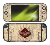 Head Case Designs sous Licence Officielle Harry Potter La Carte du Maraudeur Graphiques Vinyle Autocollant De Jeu Peau Autocollant Couverture Compatible avec Nintendo Switch 2