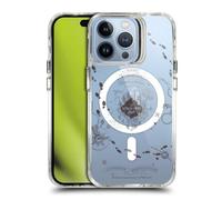Head Case Designs sous Licence Officielle Harry Potter La Carte du Maraudeur Icônes Magiques Étui Antichoc [Qualité Militaire] Compatible avec Apple iPhone 13 Pro et Compatible avec MagSafe