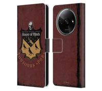 Head Case Designs sous Licence Officielle Harry Potter Maison des Noirs Le Baiser des Détraqueurs Étui Portefeuille en Cuir Compatible avec Xiaomi Redmi A3