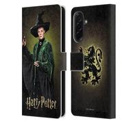 Head Case Designs sous Licence Officielle Harry Potter Minerva Mcgonagall Chamber of Secrets IV Étui Portefeuille en Cuir Compatible avec Samsung Galaxy A36 5G