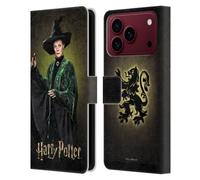 Head Case Designs sous Licence Officielle Harry Potter Minerva Mcgonagall Chamber of Secrets IV Étui Portefeuille en Cuir Compatible avec Apple iPhone 18 Pro Max