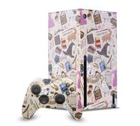 Head Case Designs Sous Licence Officielle Harry Potter Motif De Poudlard Graphiques Enveloppement De Console De Jeu Et Skins Pour Manette De Jeu Ensemble compatible avec Xbox Series X