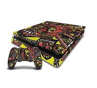 Head Case Designs sous Licence Officielle Harry Potter Motif Gryffindor Graphiques Vinyle Autocollant De Jeu Peau Compatible avec Sony PlayStation 4 PS4 Slim Console and DualShock 4 Controller