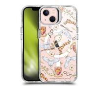 Head Case Designs sous Licence Officielle Harry Potter Motif Gryffondor Hedwige Icônes Magiques Étui Antichoc [Qualité Militaire] Compatible avec Apple iPhone 13 et Compatible avec MagSafe