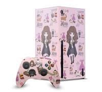 Head Case Designs Sous Licence Officielle Harry Potter Motif Hermione Graphiques Enveloppement De Console De Jeu Et Skins Pour Manette De Jeu Ensemble compatible avec Xbox Series X