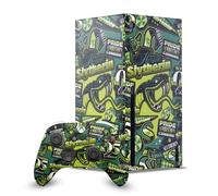 Head Case Designs Sous Licence Officielle Harry Potter Motif Slytherin Graphiques Enveloppement De Console De Jeu Et Skins Pour Manette De Jeu Ensemble compatible avec Xbox Series X