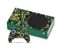 Head Case Designs sous Licence Officielle Harry Potter Motif Slytherin Graphiques Vinyle Autocollant De Jeu Peau Autocollant Couverture Compatible avec Xbox Series S Console and Controller Bundle