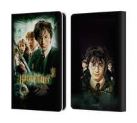 Head Case Designs sous Licence Officielle Harry Potter Movie Poster Chamber of Secrets III Étui Portefeuille en Cuir Compatible avec Amazon Kindle 11th Gen (2024)