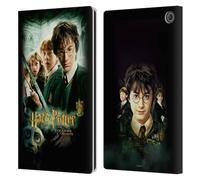 Head Case Designs sous Licence Officielle Harry Potter Movie Poster Chamber of Secrets III Étui Portefeuille en Cuir Compatible avec Amazon Fire Max 11 2023