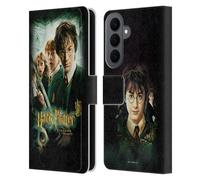 Head Case Designs sous Licence Officielle Harry Potter Movie Poster Chamber of Secrets III Étui Portefeuille en Cuir Compatible avec Samsung Galaxy S26 Plus