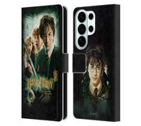 Head Case Designs sous Licence Officielle Harry Potter Movie Poster Chamber of Secrets III Étui Portefeuille en Cuir Compatible avec Samsung Galaxy S26 Ultra