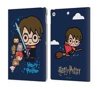 Head Case Designs sous Licence Officielle Harry Potter Personnages Deathly Hallows I Étui Portefeuille en Cuir Compatible avec Apple iPad 10.2 2019/2020/2021