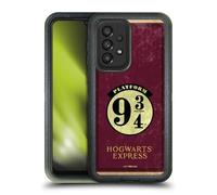 Head Case Designs sous Licence Officielle Harry Potter Plateforme 9 3/4 Typographie des Lieux Étui Antichoc Ultra-Blindé Compatible avec Galaxy A33 5G (2022)