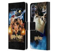Head Case Designs sous Licence Officielle Harry Potter Poster 1 Sorcerer's Stone II Coque en Cuir à Portefeuille Compatible avec Samsung Galaxy A15