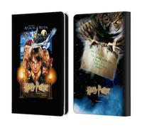 Head Case Designs sous Licence Officielle Harry Potter Poster 1 Sorcerer's Stone II Étui Portefeuille en Cuir Compatible avec Amazon Kindle 11th Gen (2024)