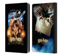 Head Case Designs sous Licence Officielle Harry Potter Poster 1 Sorcerer's Stone II Étui Portefeuille en Cuir Compatible avec Amazon Fire 7 2022