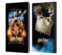 Head Case Designs sous Licence Officielle Harry Potter Poster 1 Sorcerer's Stone II Étui Portefeuille en Cuir Compatible avec Amazon Fire Max 11 2023