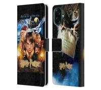 Head Case Designs sous Licence Officielle Harry Potter Poster 1 Sorcerer's Stone II Étui Portefeuille en Cuir Compatible avec Samsung Galaxy A07