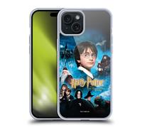 Head Case Designs sous Licence Officielle Harry Potter Poster 2 Sorcerer's Stone II Coque en Gel [Protection de Qualité Militaire] Compatible avec Apple iPhone 15 Plus