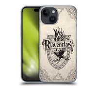 Head Case Designs sous Licence Officielle Harry Potter Ravenclaw Parchemin Sorcerer's Stone I Coque Dure pour l'arrière Compatible avec Apple iPhone 15